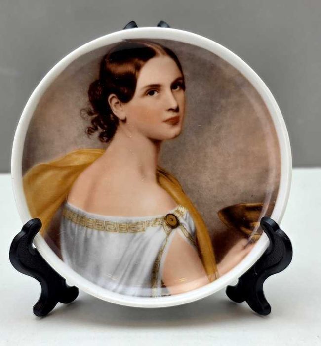 Porcelanowe miniatury portretowe - Kaiser Germany lata 70-te