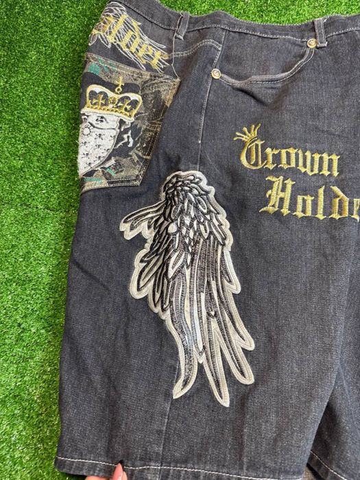 Шорти y2k hip hop denim Trousers opium rap