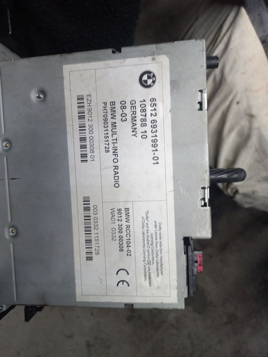 Radio z navi nawigacją bmw e46
