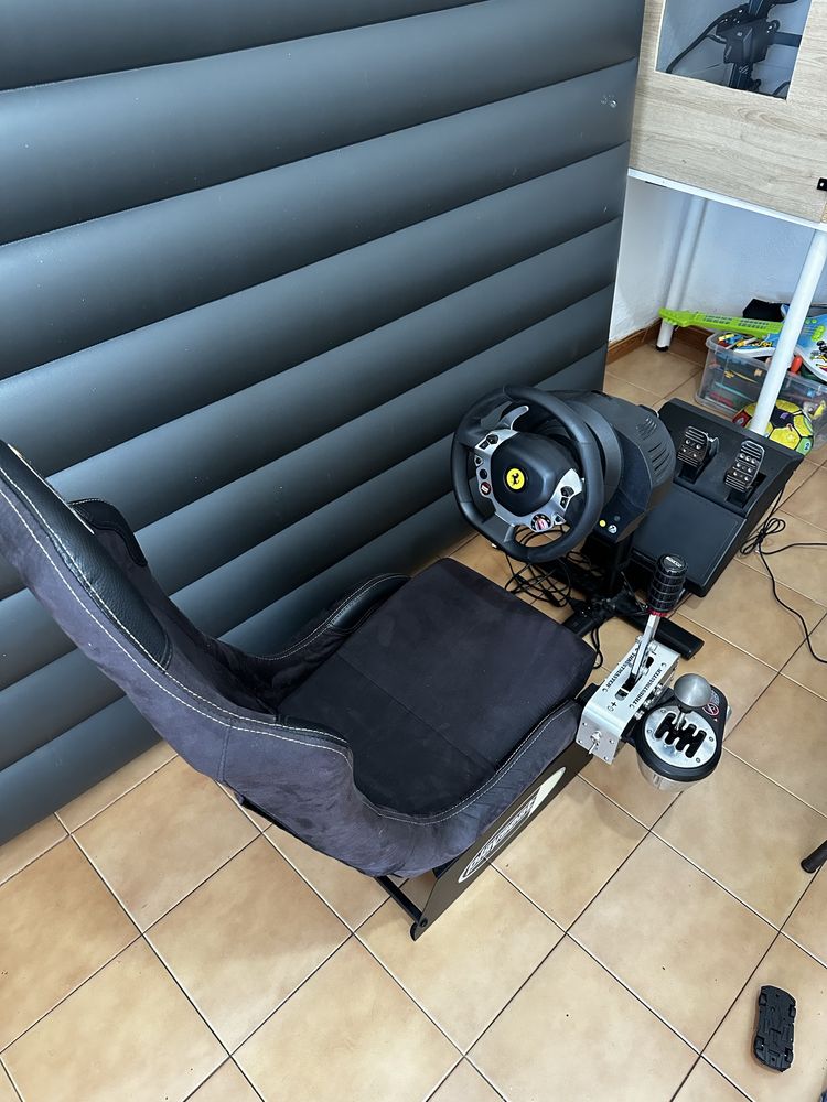 Cockpit simracing thrustmaster completo, TXRW + playseat EVO