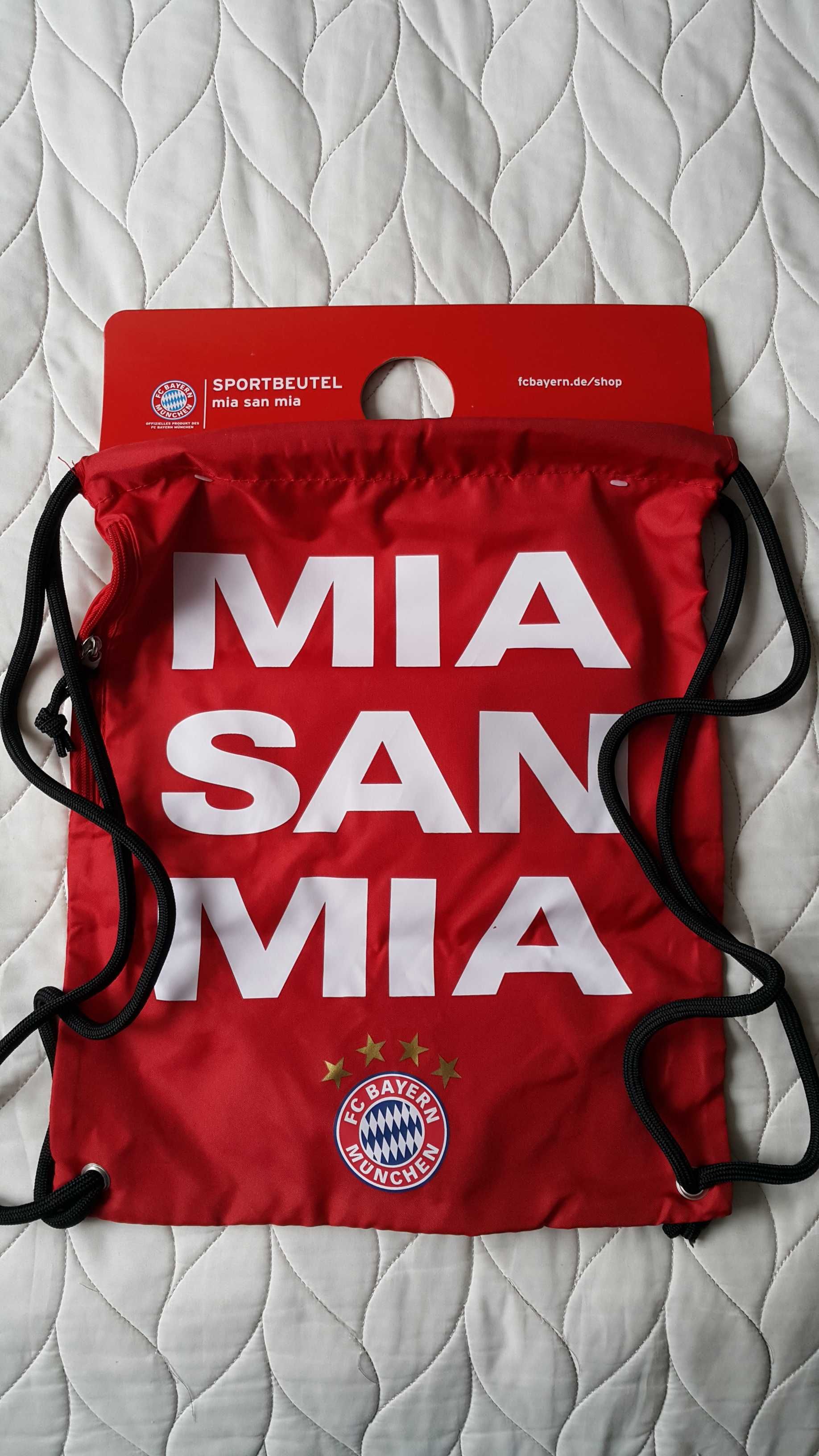 NOWA torba sportowa worek ze sklepu firmowego FC Bayern Monachium