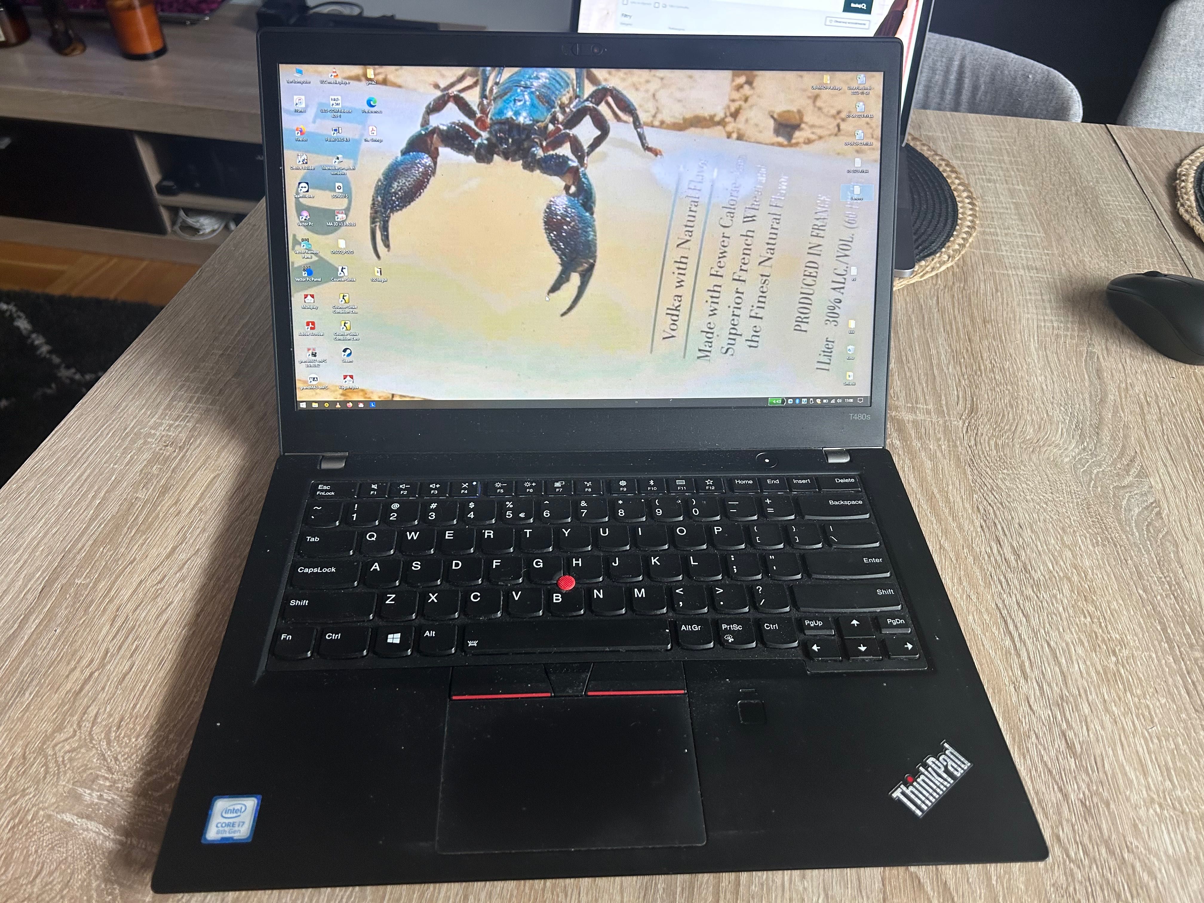Lenovo ThinkPad T480s i7 8550U 16bg dysk 512gb