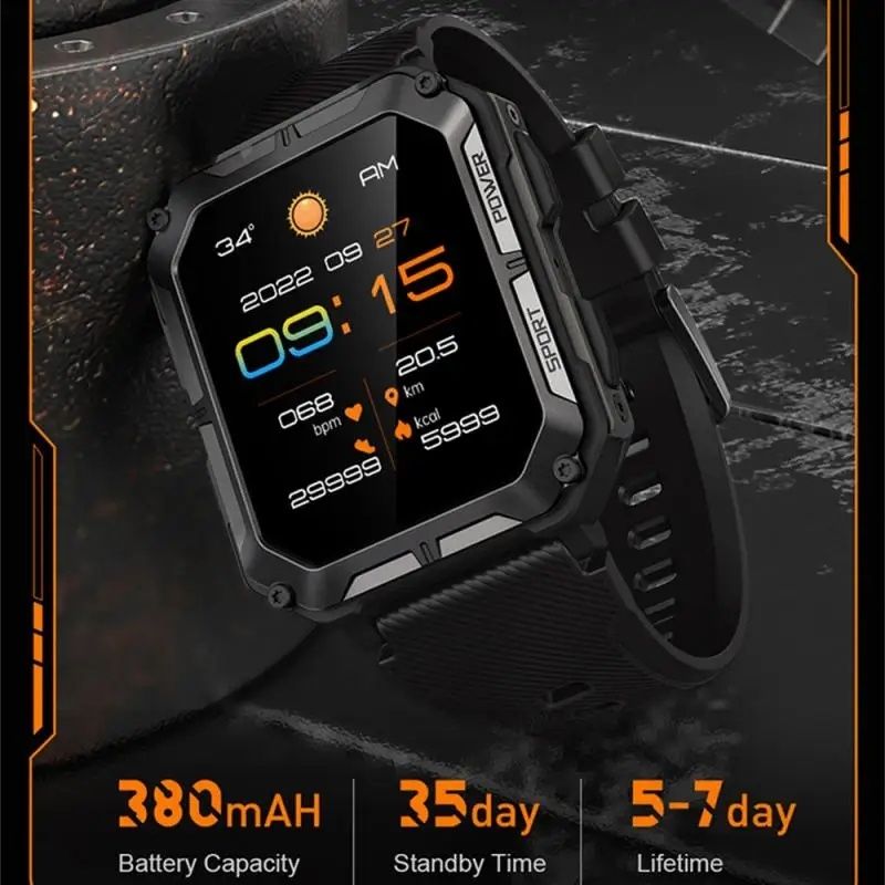 Zegarek c20pro pancerny i wodoodporny