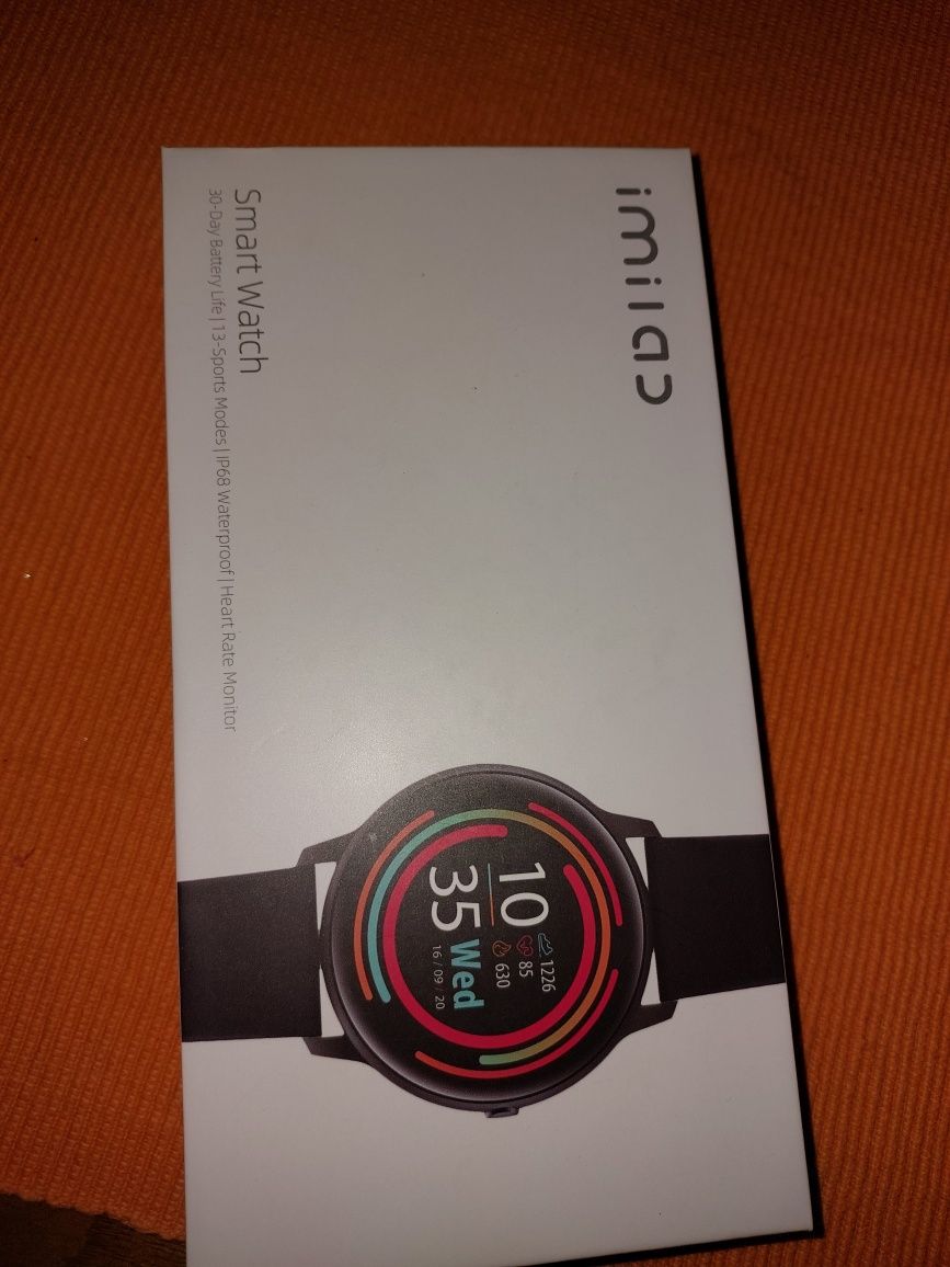 Smartwatch com caixa