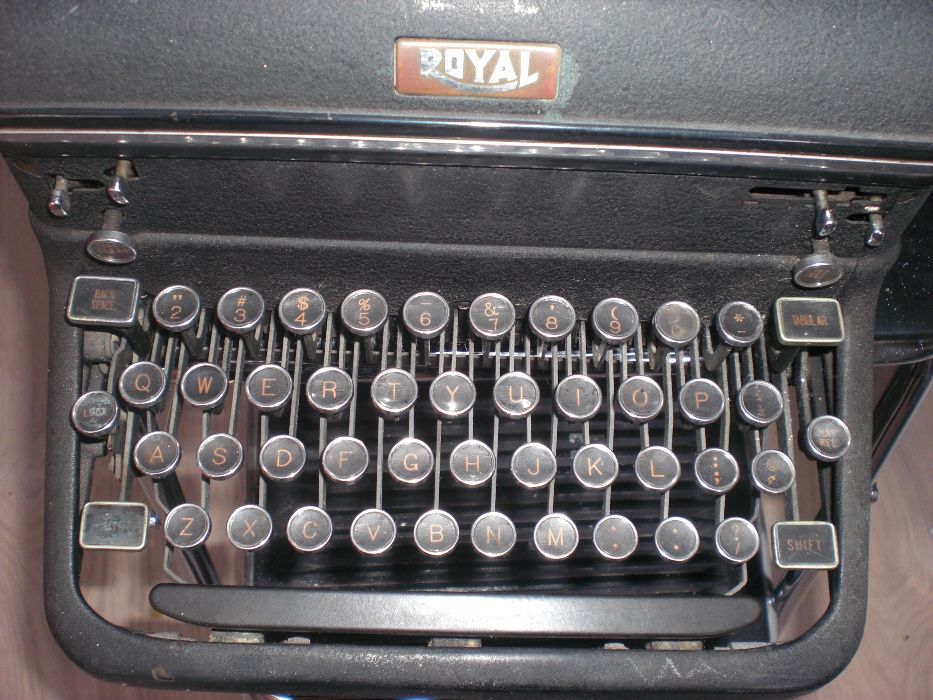 Maquina vintage de escrever 1948
