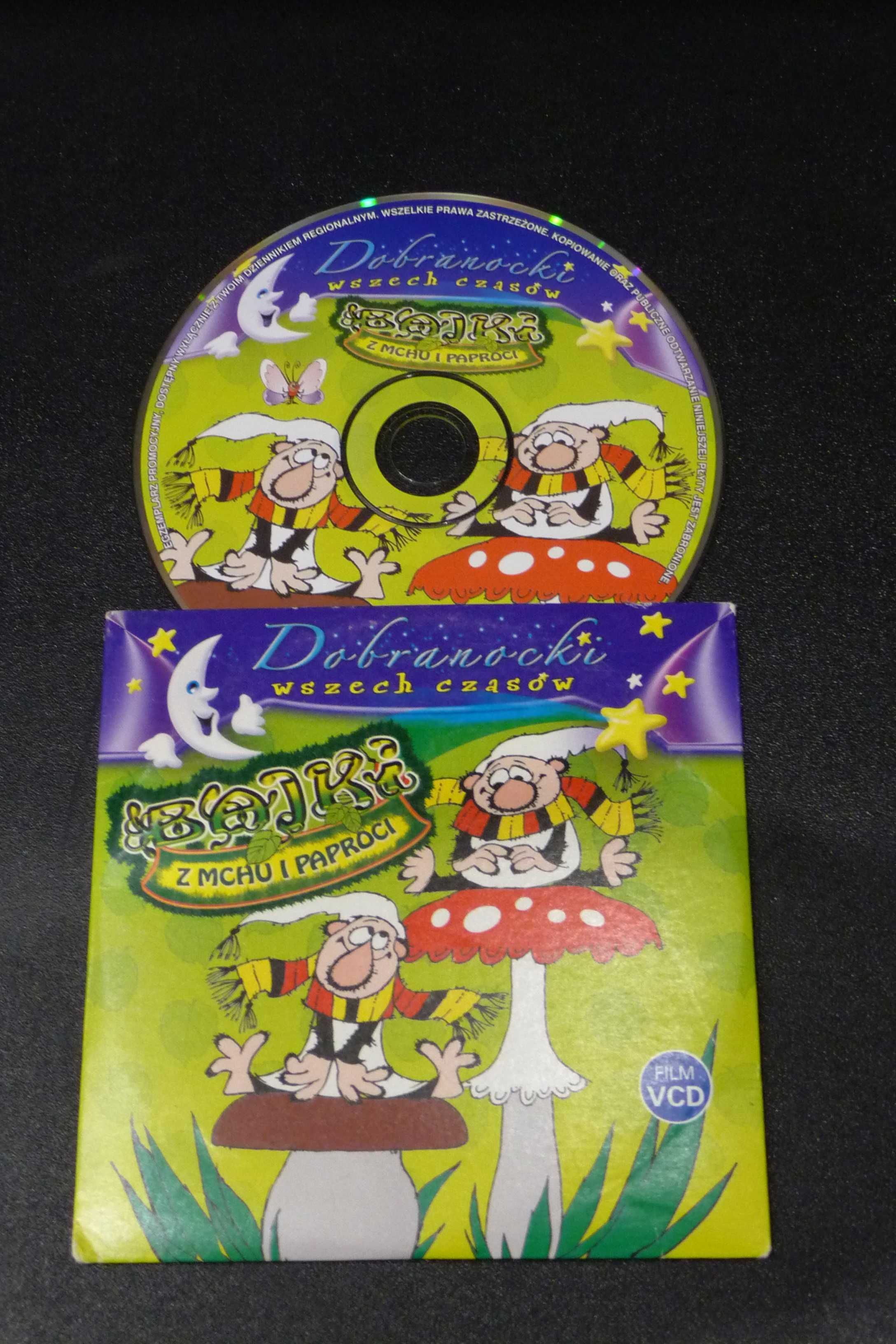 Przygody Żwirka i Muchomorka. Bajki z mchu i paproci 2 VCD dla dzieci
