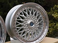 alu felgi 17 4x100 Lenso BSX 7,5j honda E30 vw golf fiat 124 spider