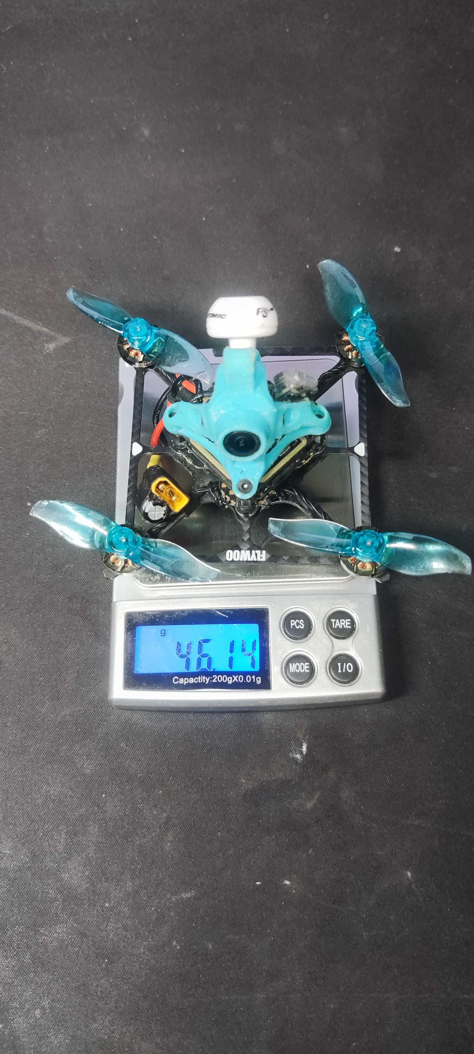 Dron FPV - Flywoo firefly nano baby20 2" 2S NEBULA PRO nano 2x bateria