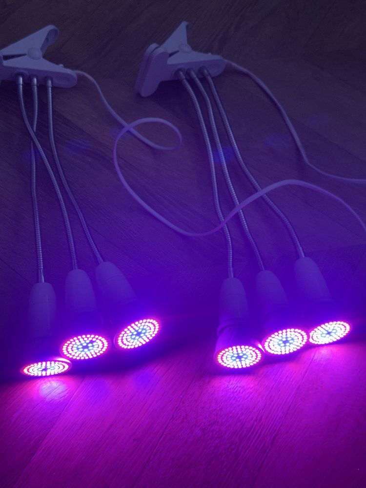 Zestaw 8 lamp Grow LED full spectrum