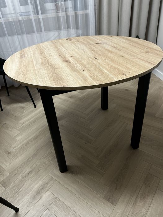 Stół rozkladany okragly dąb aristan