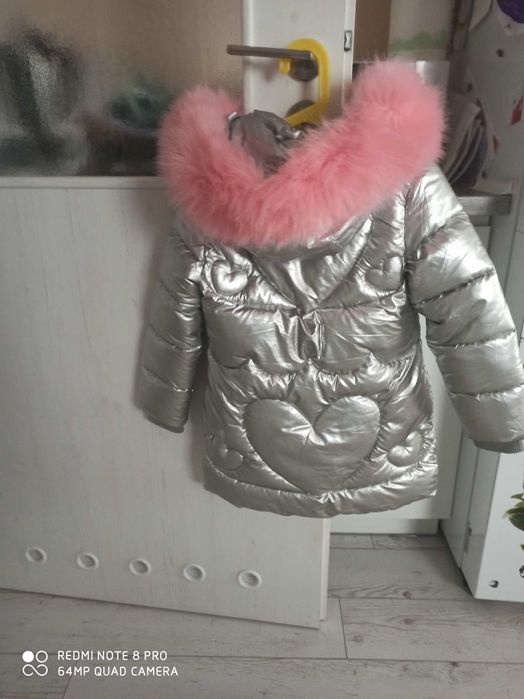 Kurtka zimowa dziewczęca