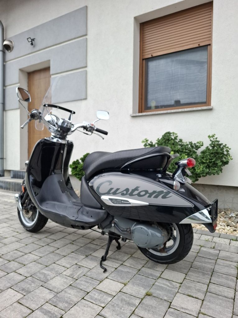 Skuter Aprilia Mojito custom Retro 2t nie vespa piaggio  Transport