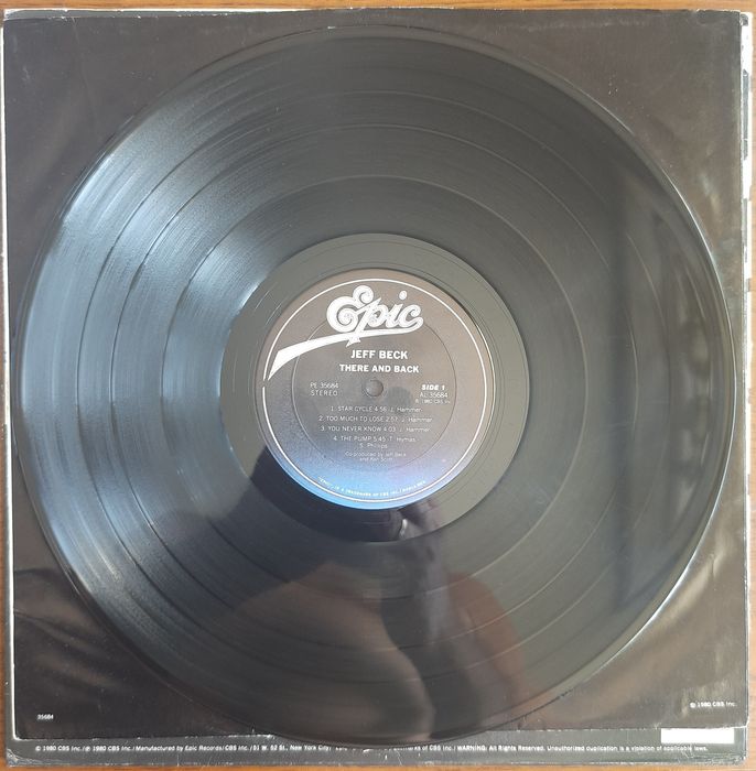 Jeff Beck – There & Back 1980