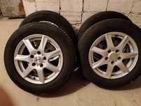 Koła alufelgi 15" 5x112 opony letnie 195/65/15 octavia
