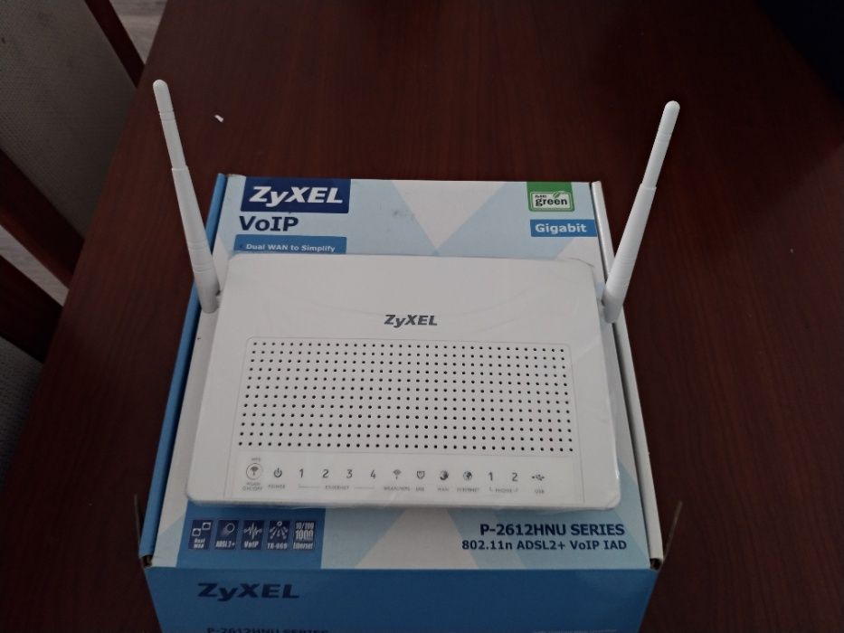 Router Zyxel "novo"