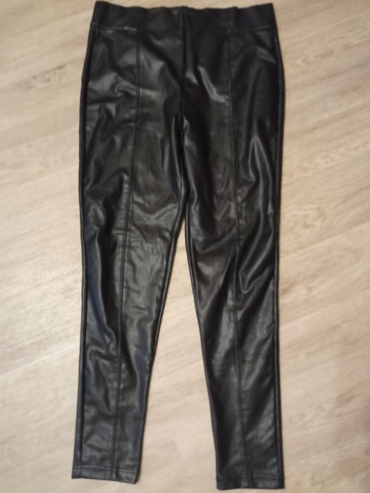 Лосины кож.зам на флисе