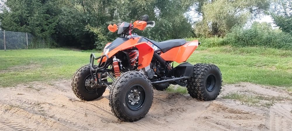 Quad KTM XC 525 LIFTING nie sx 505 , 450 Zarejestrowany L7e Wsteczny