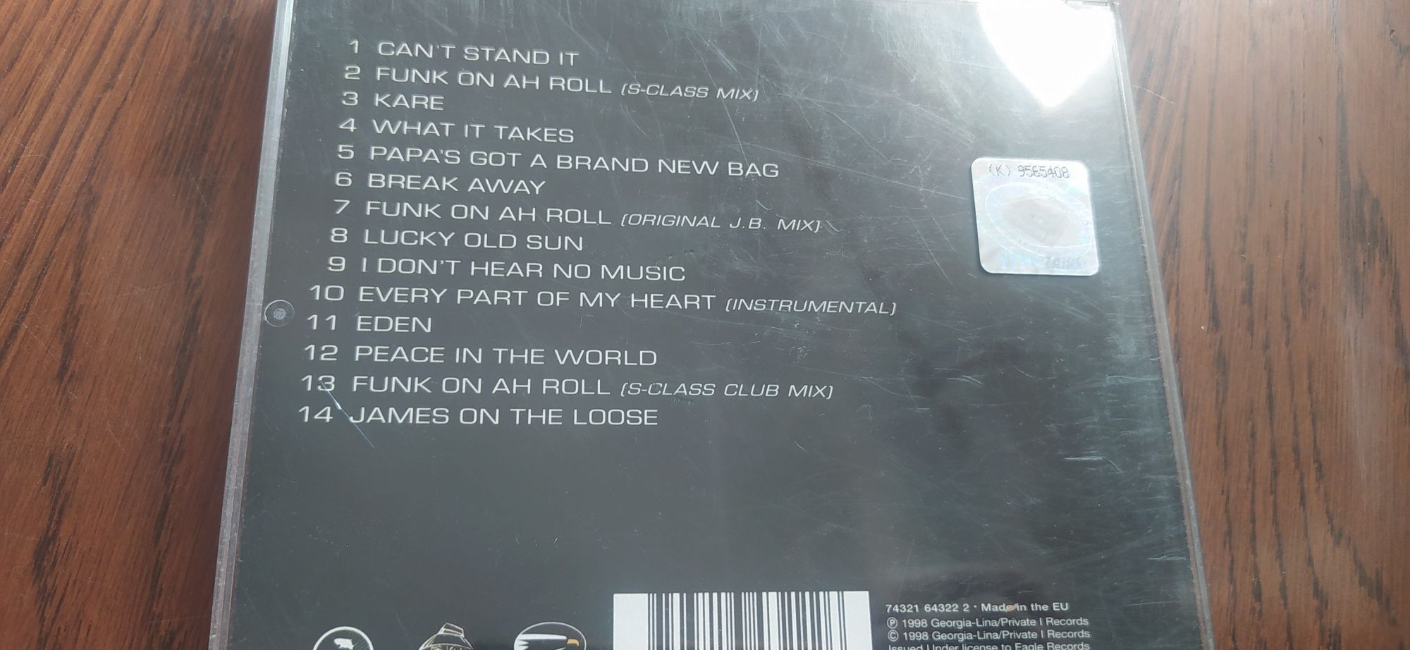 James Brown I'm Back CD