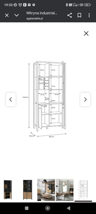 Witryna i RTV w dobrym stanie