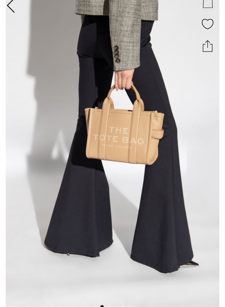 Marc Jacobs Tote bag carmel rozmiar sredni