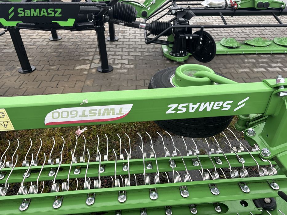 Zgrabiarka grzebieniowa Samasz Twist 600 wyprzedaż !