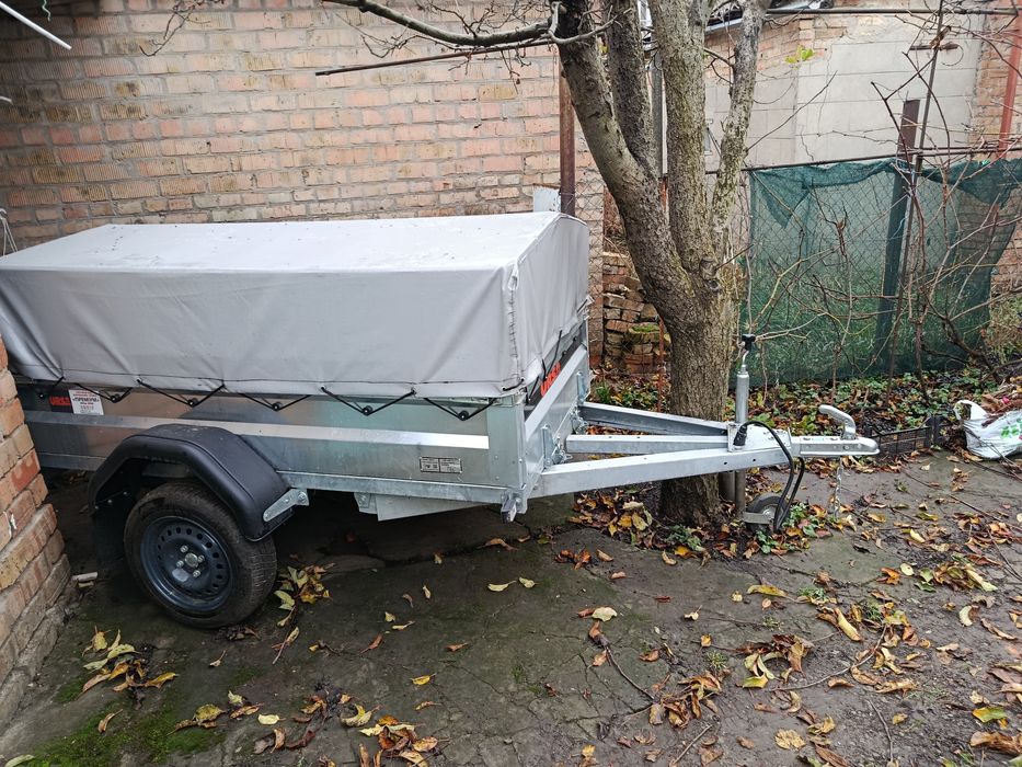 Вантажний причеп оцинкований новий