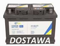 Akumulator Cartechnic 77Ah 780A , (prod.Varta) dost Gdańsk Sopot Gdyni