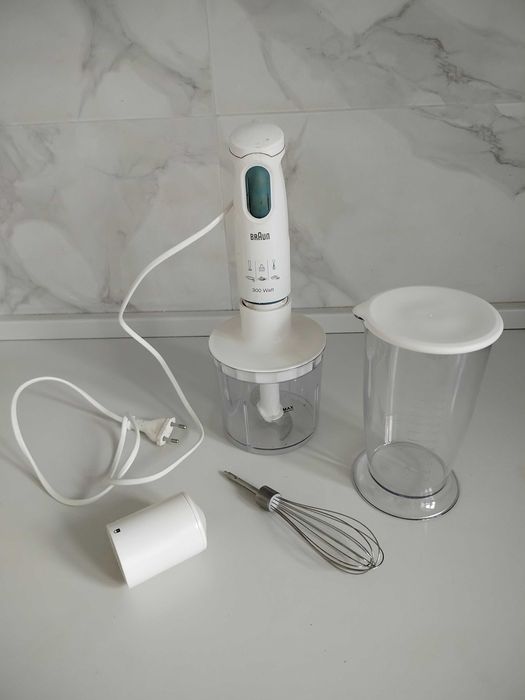 Блендер погружной Braun 4179 300Вт с насадками исправен