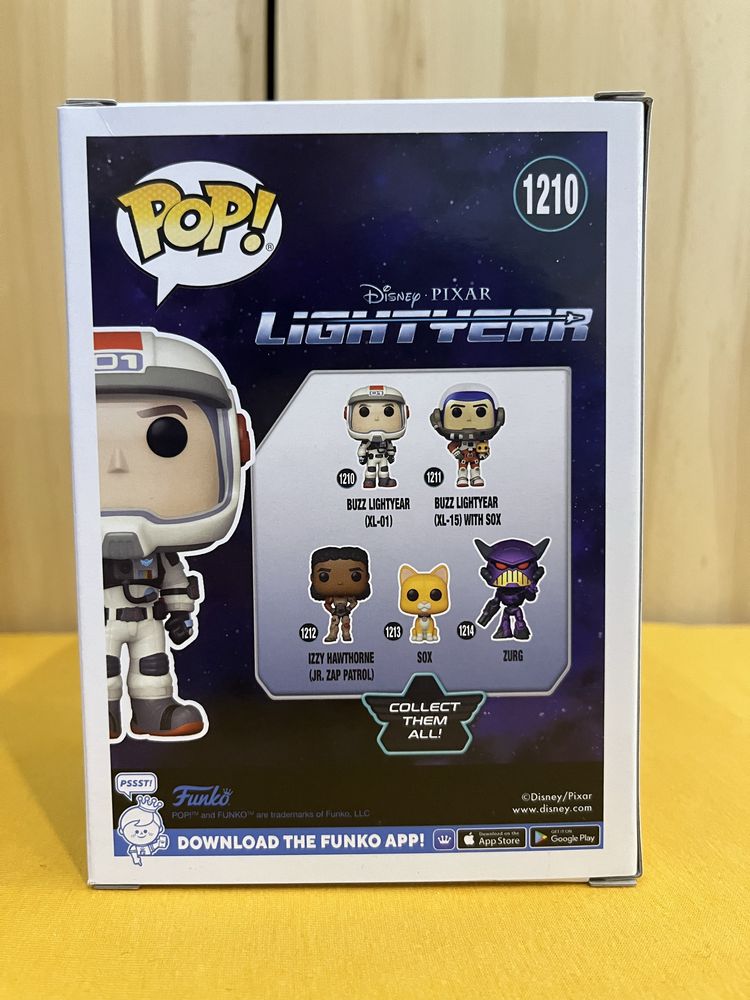 Funko POP! BUZZ Lightyear (XL-01), glows in the dark, se, 1210