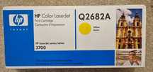 Toner HP Q2682A oryginalny nowy HP Laser Jet 3700 yellow żółty
