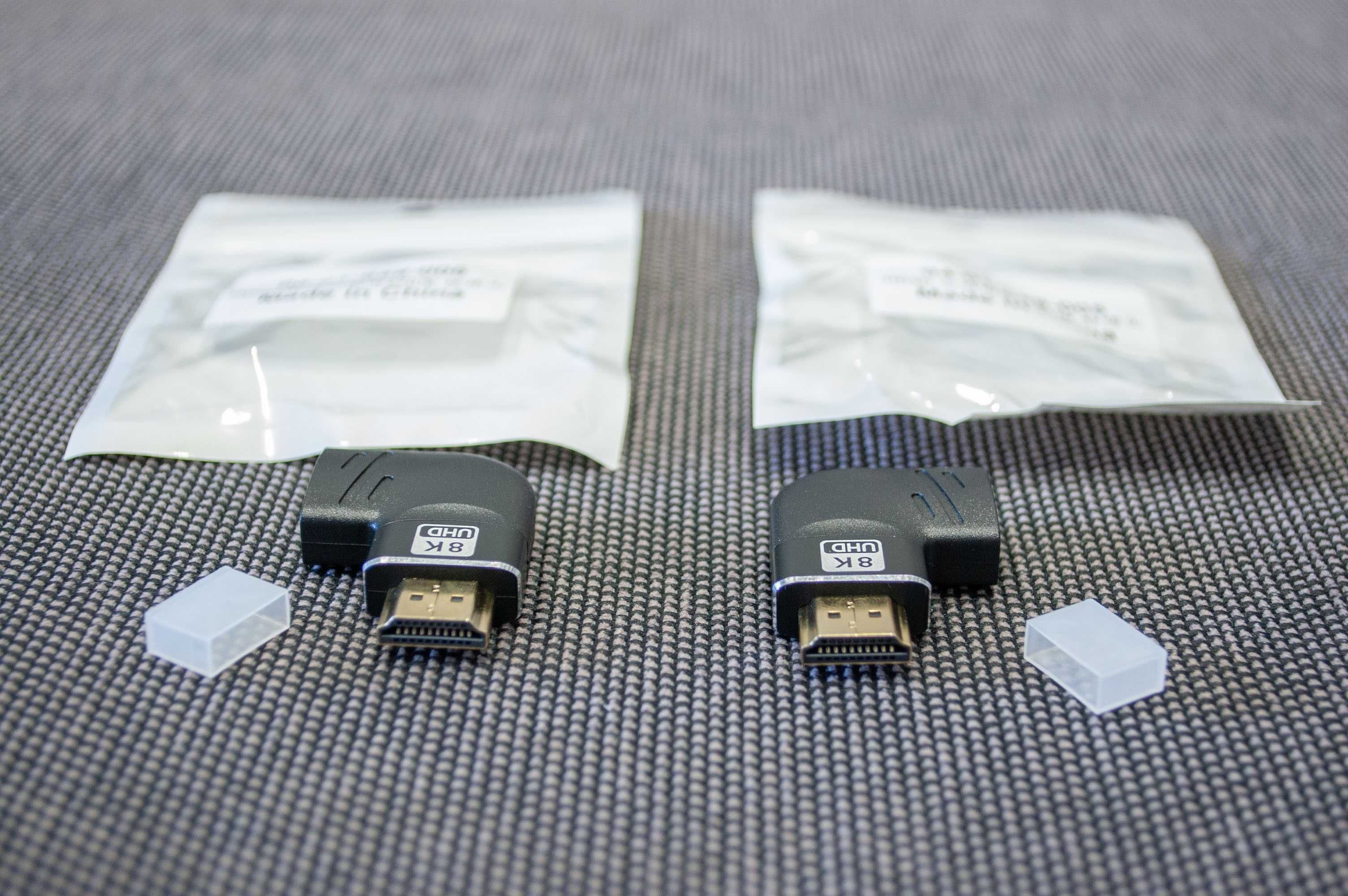 Адаптер HDMI 2.1 8K 60Hz 4K 120Hz 48Gbps (right\left)