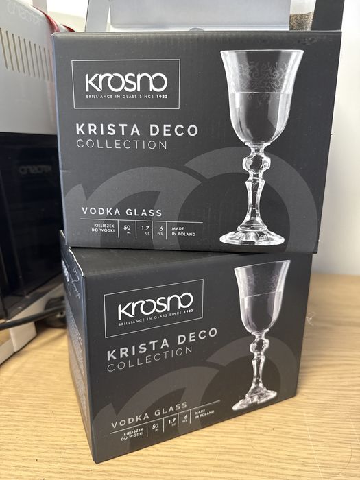 Kieliszki Krosno Krista Deco
