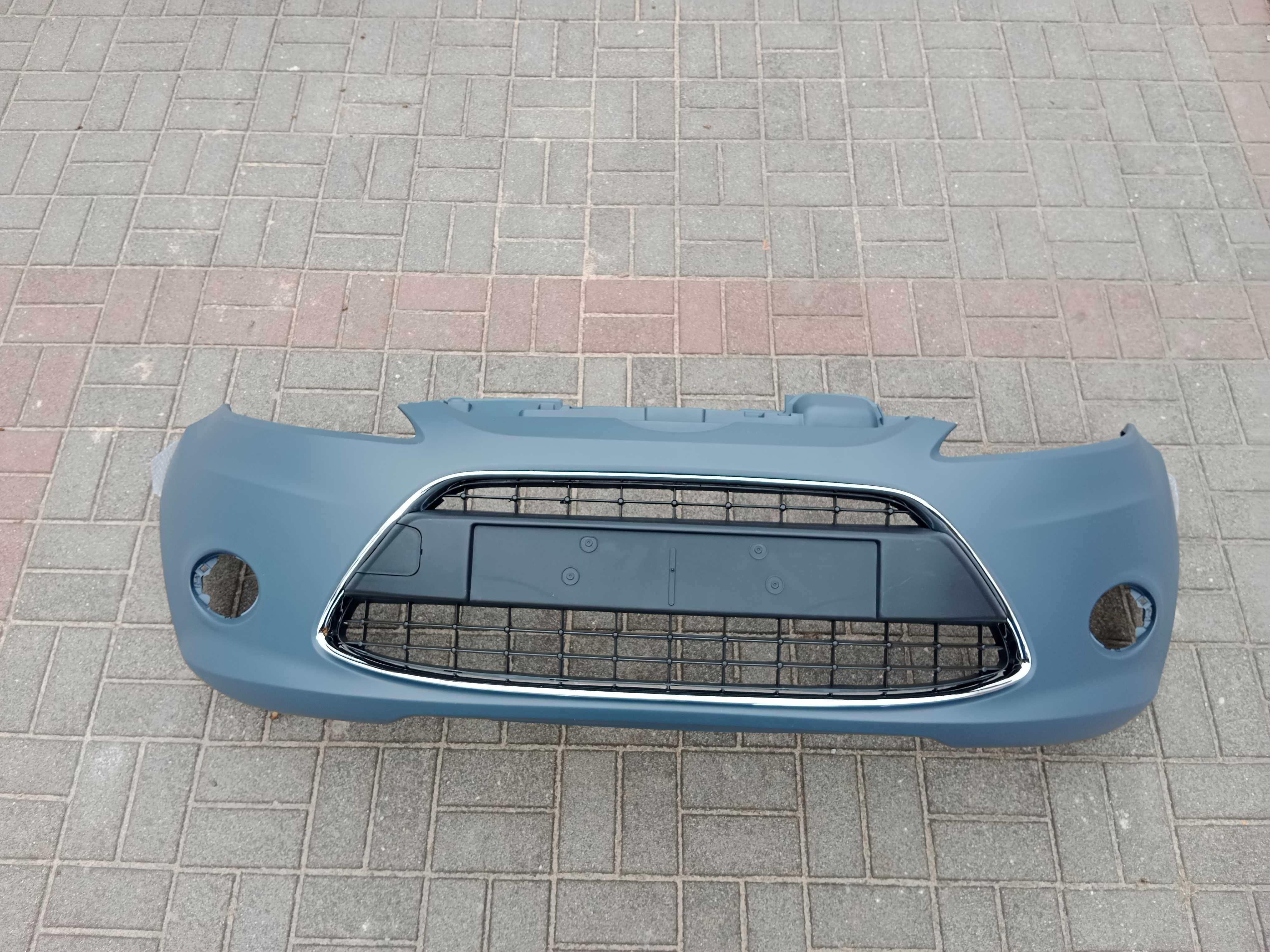 FORD FIESTA MK6 2008 + zderzak przedni +  grill chrom