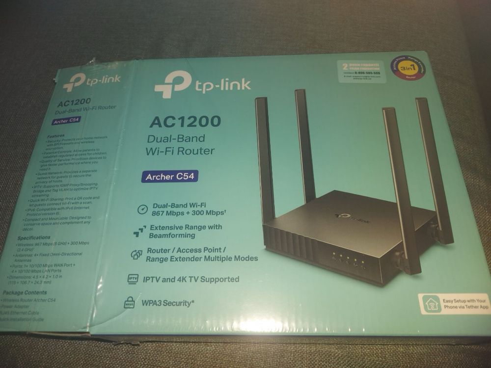 Wi-Fi роутер tp-link ac1200