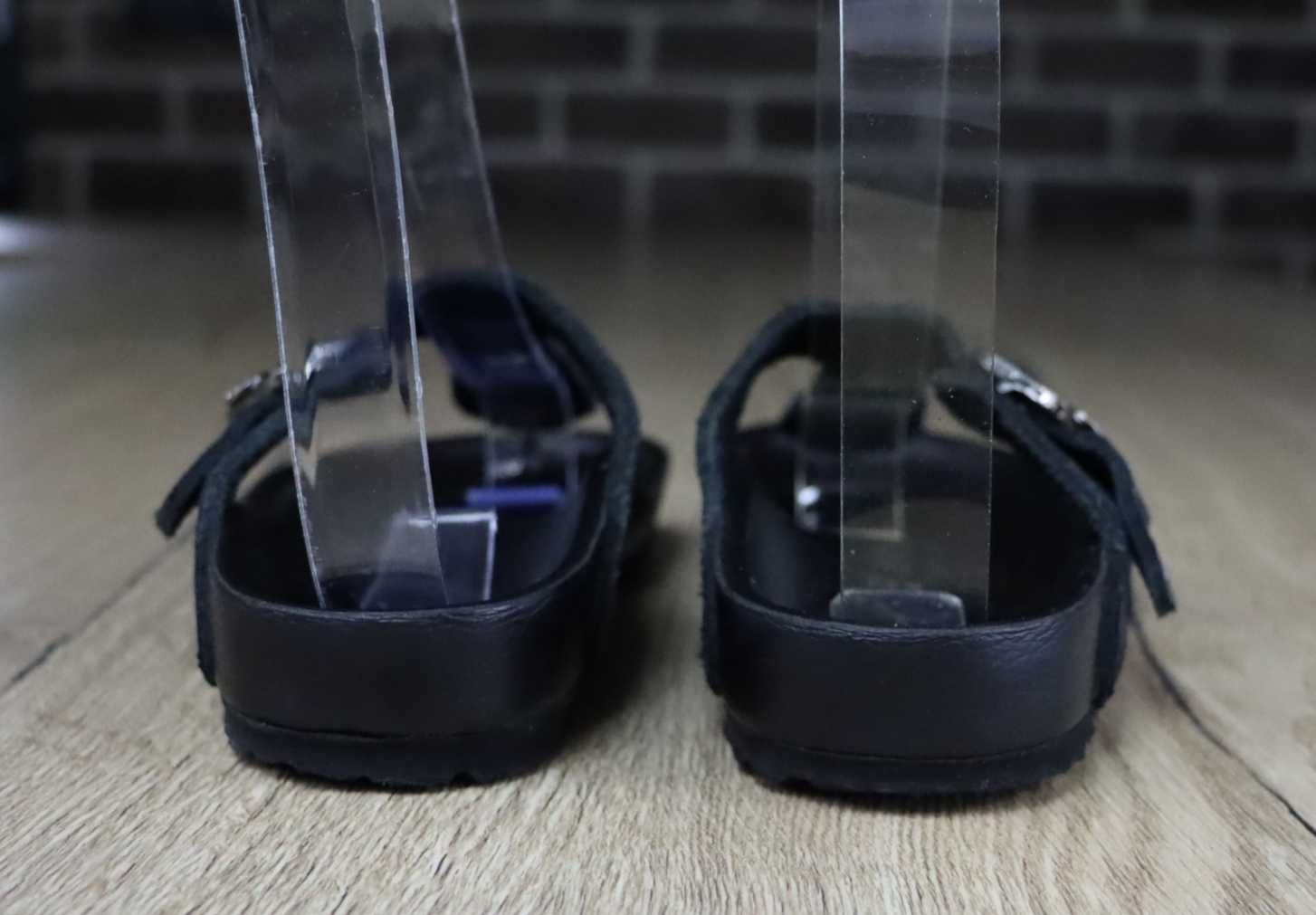 Birkenstock skórzane dziecięce japonki 33 (21 cm)