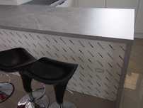 Blat kuchenny 225/80 cm popielaty szary Marmur atlantycki