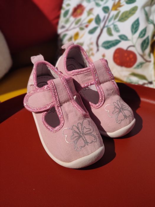 Cool Club, Kapcie dziewczęce, jasnoróżowe, Zdrowa Stopa, rozmiar 22