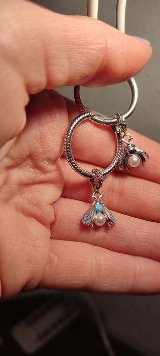 Charms do bransoletki moments nowy zawieszka wisiorek na szyje owad