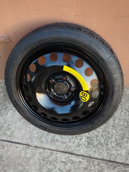 Koło zapasowe dojazdowe Astra H ET 41 GM 115/70 R 16 continental 5x110