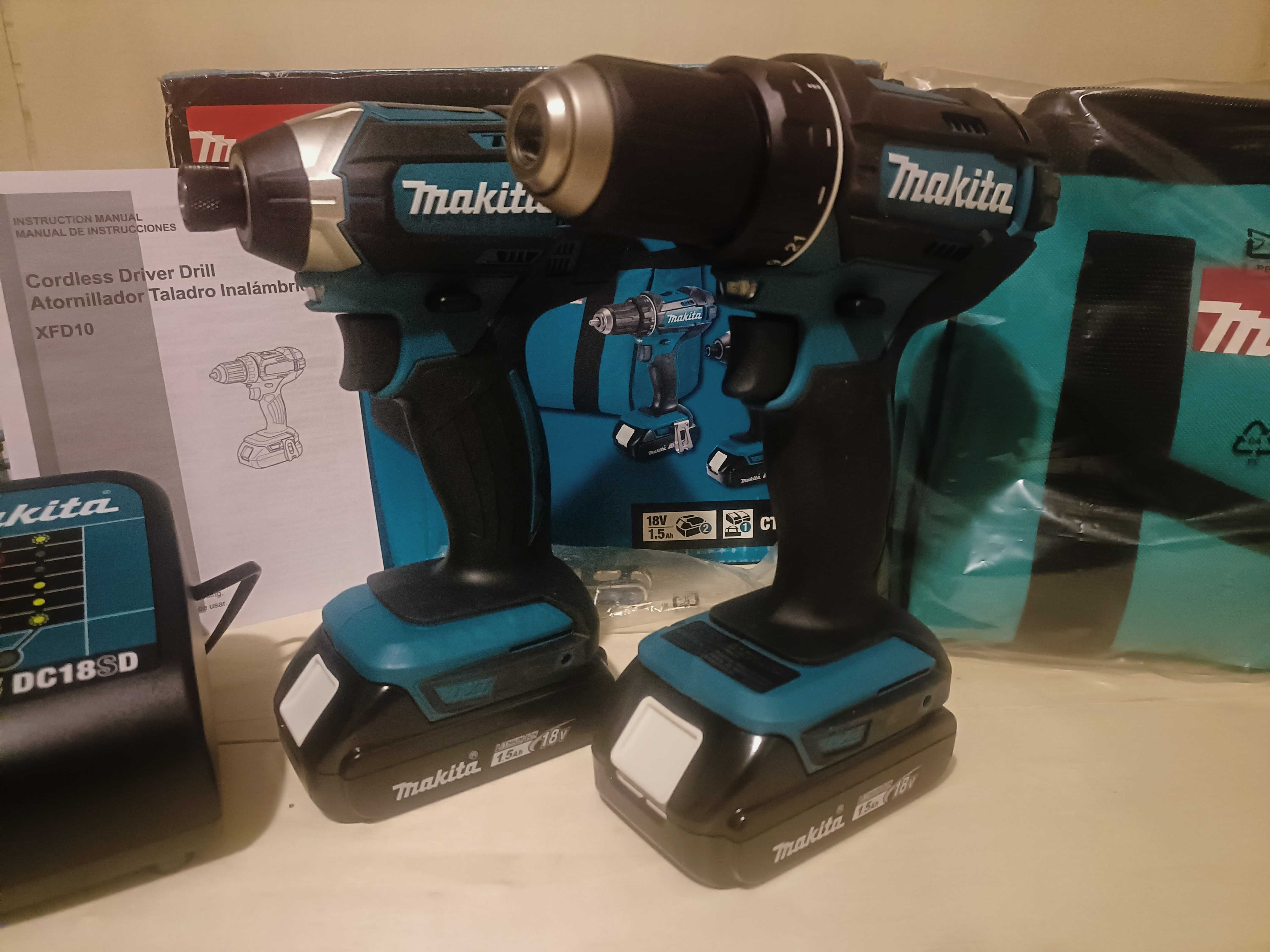 Набір MAKITA CT225SYX(XFD10+XDT11) 18V LXT(1,5а/г) европ DDF482+DDT152