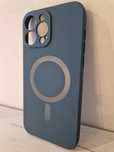 Etui TEL PROTECT MagSilicone Case do Iphone 13 Pro Max Granatowy