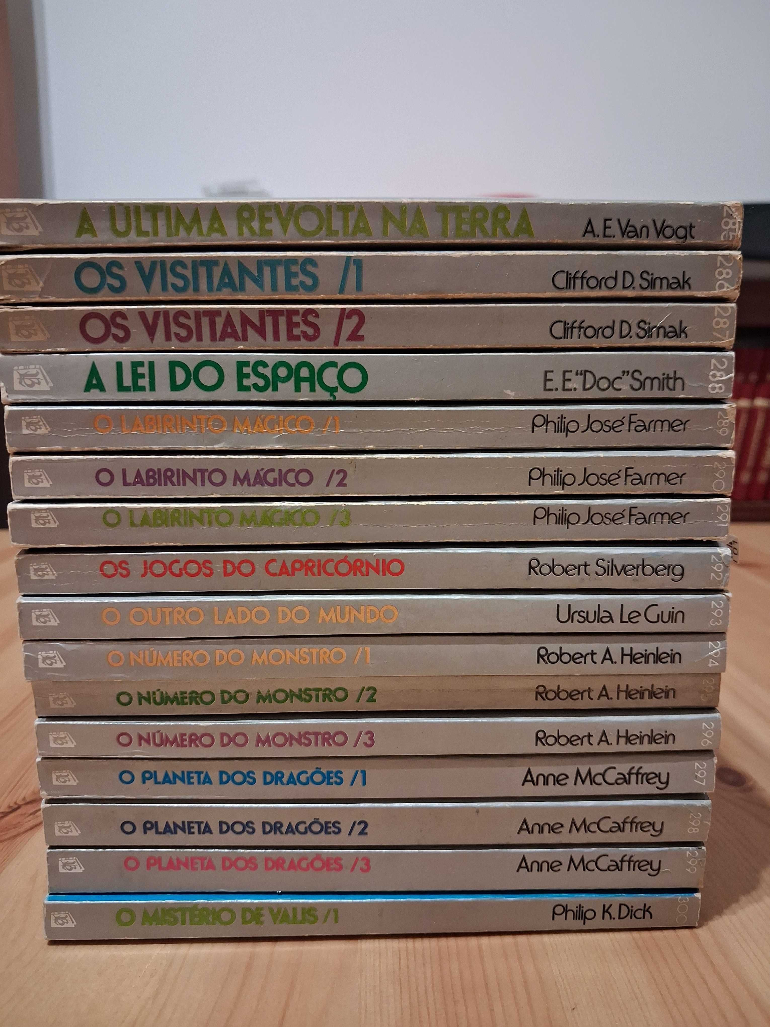 Lote de 16 livros da coleção Argonauta (3ª série, [285-300]).