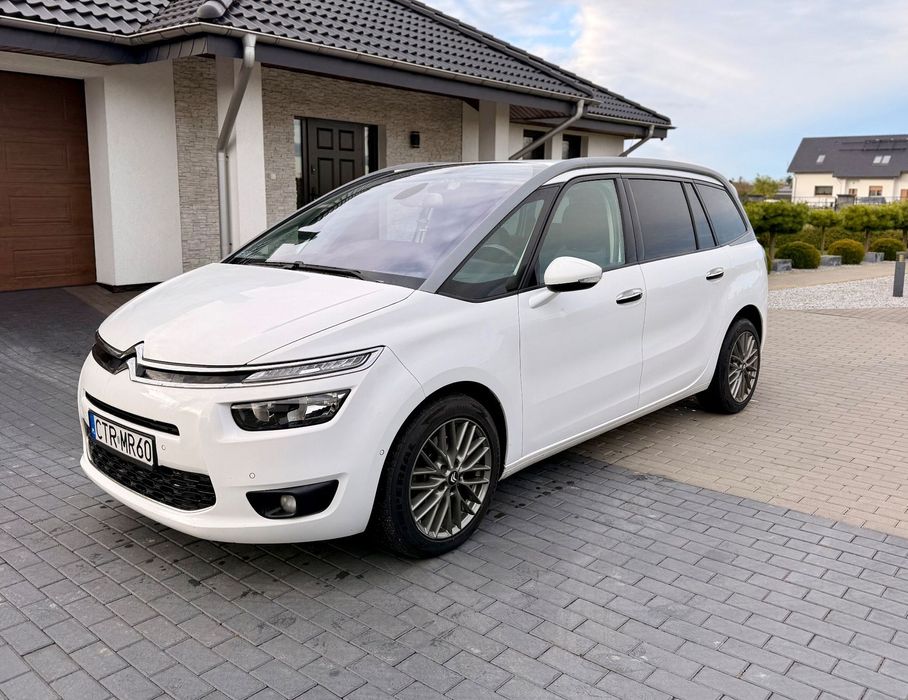 Citroën C4 Grand Picasso Prywatnie, stan bardzo dobry, 7os., hak