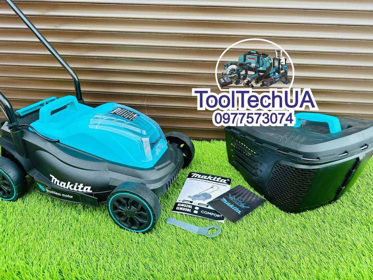 Аккумуляторная Газонокосарка Makita DLM330BL Косарка Газонокосілка 35л