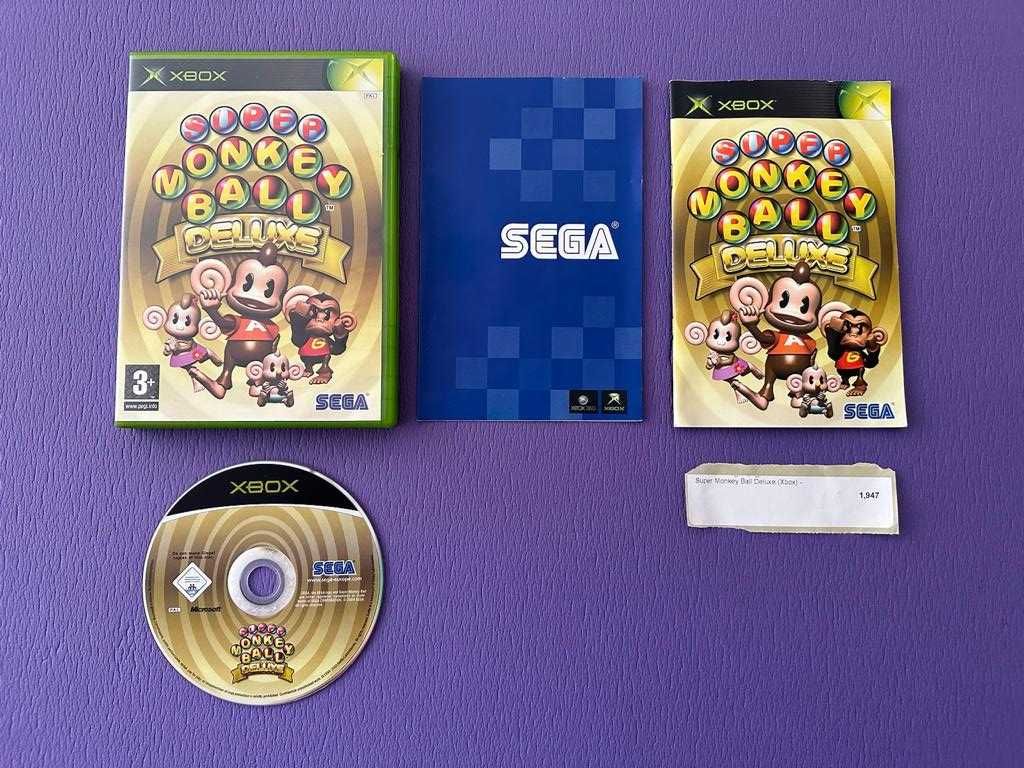 Super Monkey Ball Deluxe Xbox PAL
