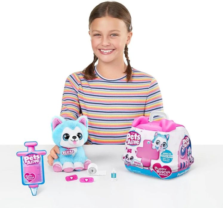 набір лікар-цуценя Pets Alive Pet Shop Surprise S3 Puppy Wole Dog