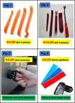 Kit ferramentas para desmontagem de peças auto