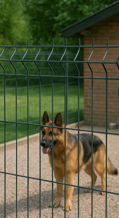 Aplicação painel vedação rede