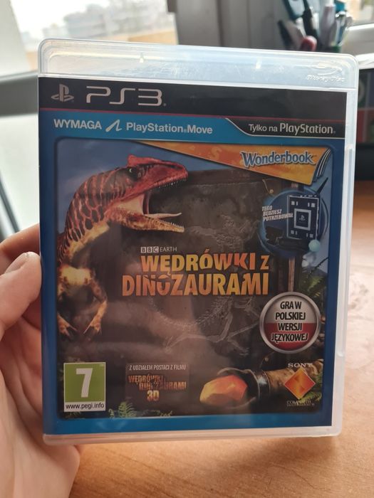 Ps3 Wędrówki z Dinozaurami po polsku Playstation 3 wonderbok księga pl