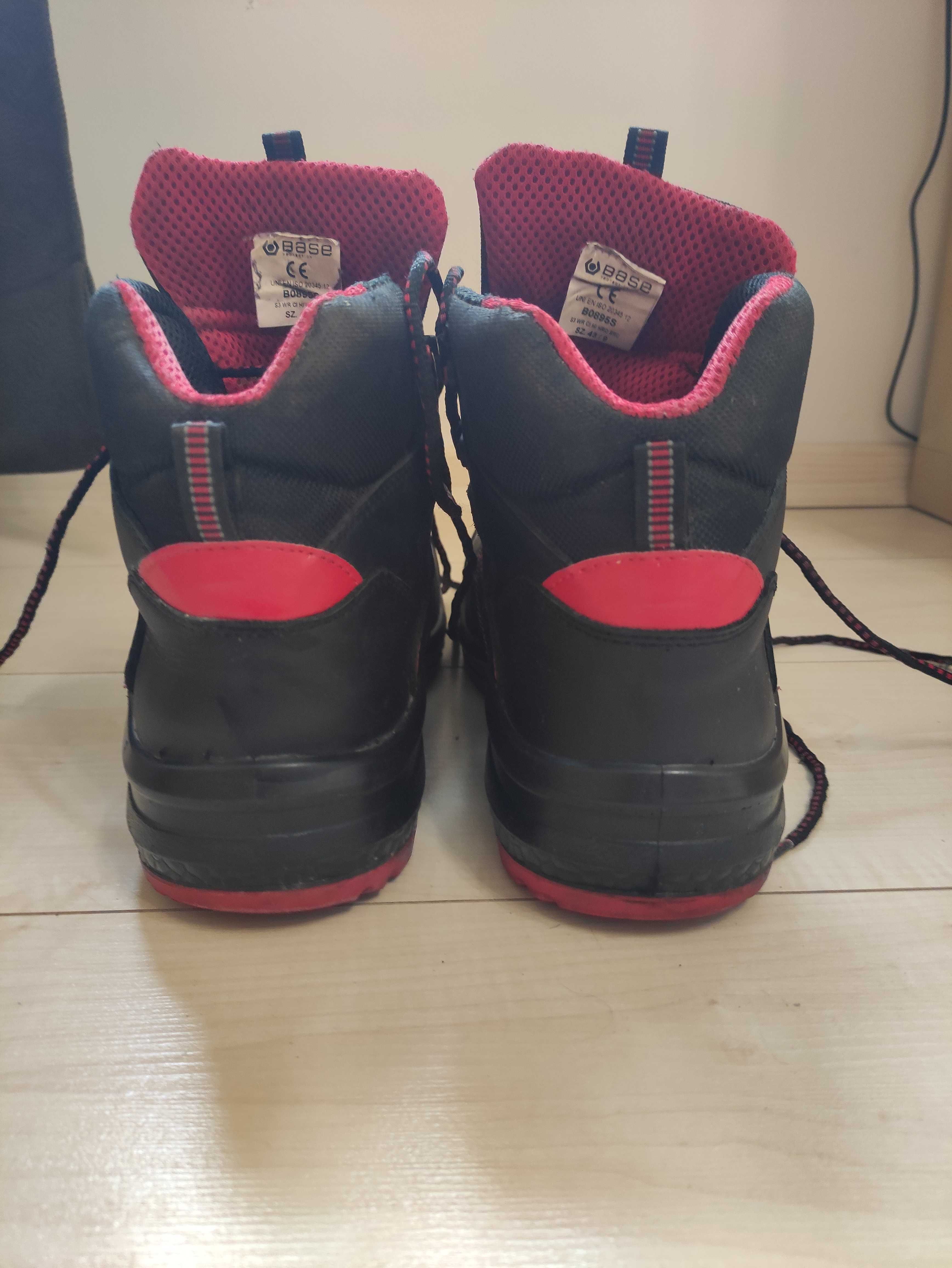 Męskie bezpieczne buty robocze Base Be-Dry Mid S3 SRC  r. 43 28 bdb